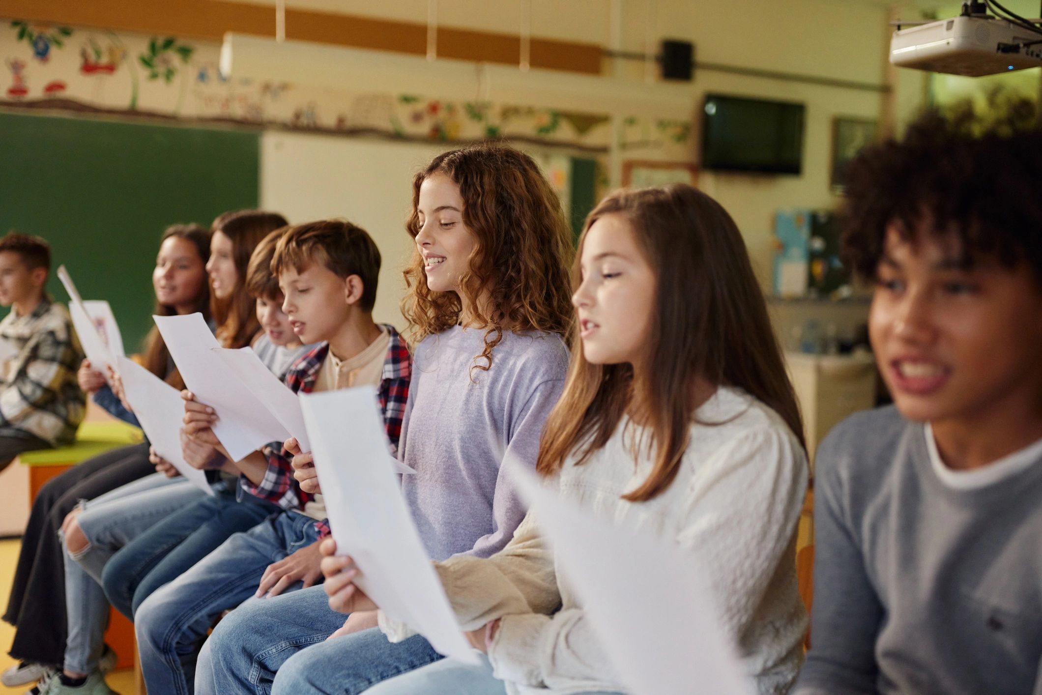 choir group singing